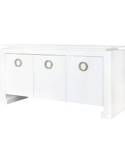 Worlds Away Tilley Buffet White