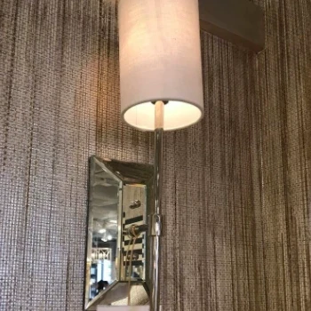 Worlds Away New Arrivals Virginia Wall Sconce Nickel 6 Worlds Away New Arrivals Virginia Wall Sconce Nickel