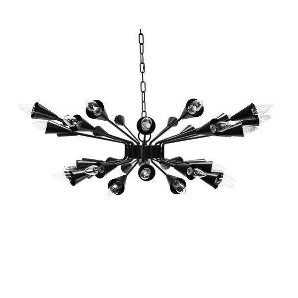 Worlds Away Volanti Chandelier Black 3 Worlds Away Volanti Chandelier Black