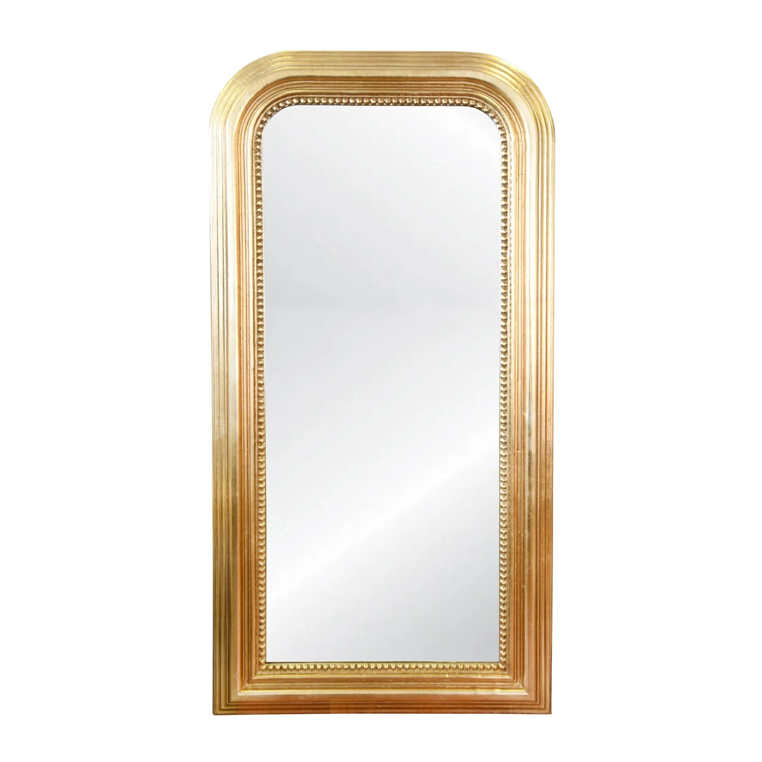 Worlds Away New Arrivals Waverly Floor Mirror Gold Leaf 3 Worlds Away New Arrivals Waverly Floor Mirror Gold Leaf