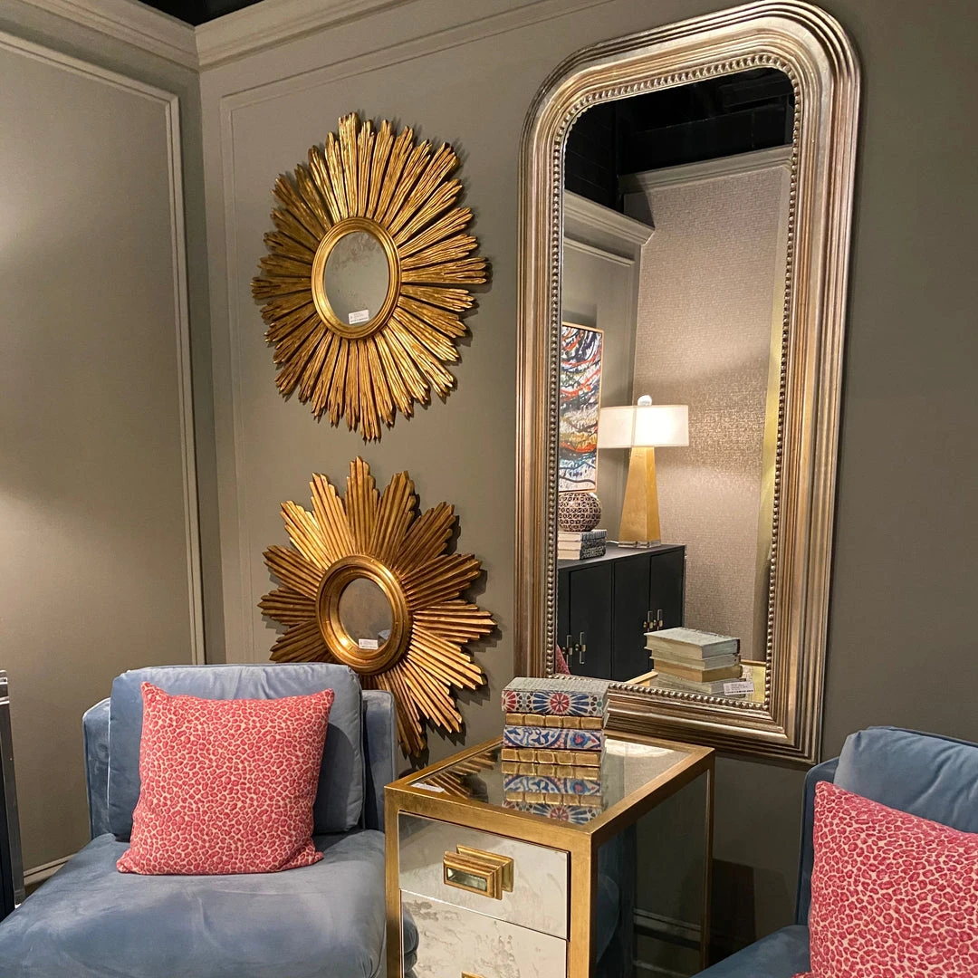 Worlds Away New Arrivals Waverly Floor Mirror Silver Leaf 5 Worlds Away New Arrivals Waverly Floor Mirror Silver Leaf