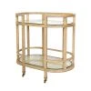Worlds Away Zaina Bar Cart Cerused Oak 2 Worlds Away Zaina Bar Cart Cerused Oak