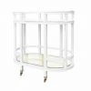 Worlds Away New Arrivals Zaina Bar Cart White 1 Worlds Away New Arrivals Zaina Bar Cart White
