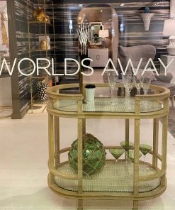 Worlds Away Zaina Bar Cart Cerused Oak 15 Worlds Away Zaina Bar Cart Cerused Oak