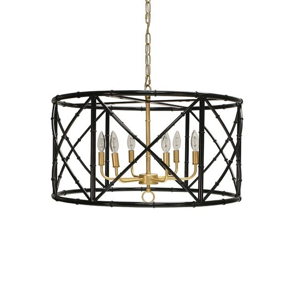 Worlds Away Zia Chandelier Black Worlds Away Zia Chandelier Black
