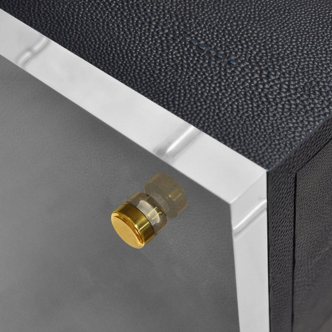 Worlds Away Rutherford Chest Navy Faux Shagreen New Arrivals 7 Worlds Away Rutherford Chest Navy Faux Shagreen New Arrivals