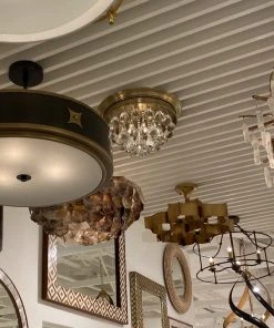 Currey And Company Worthing Flush Mount Ceiling Light 7 Currey And Company Worthing Flush Mount Ceiling Light